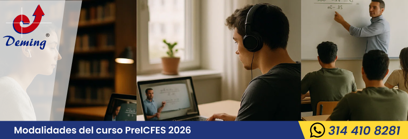 modalidades del curso preicfes 2026