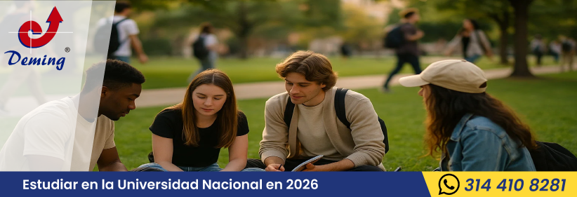 Estudiar en la Universidad Nacional en 2026