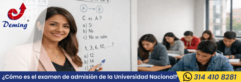 examen de la Universidad Nacional